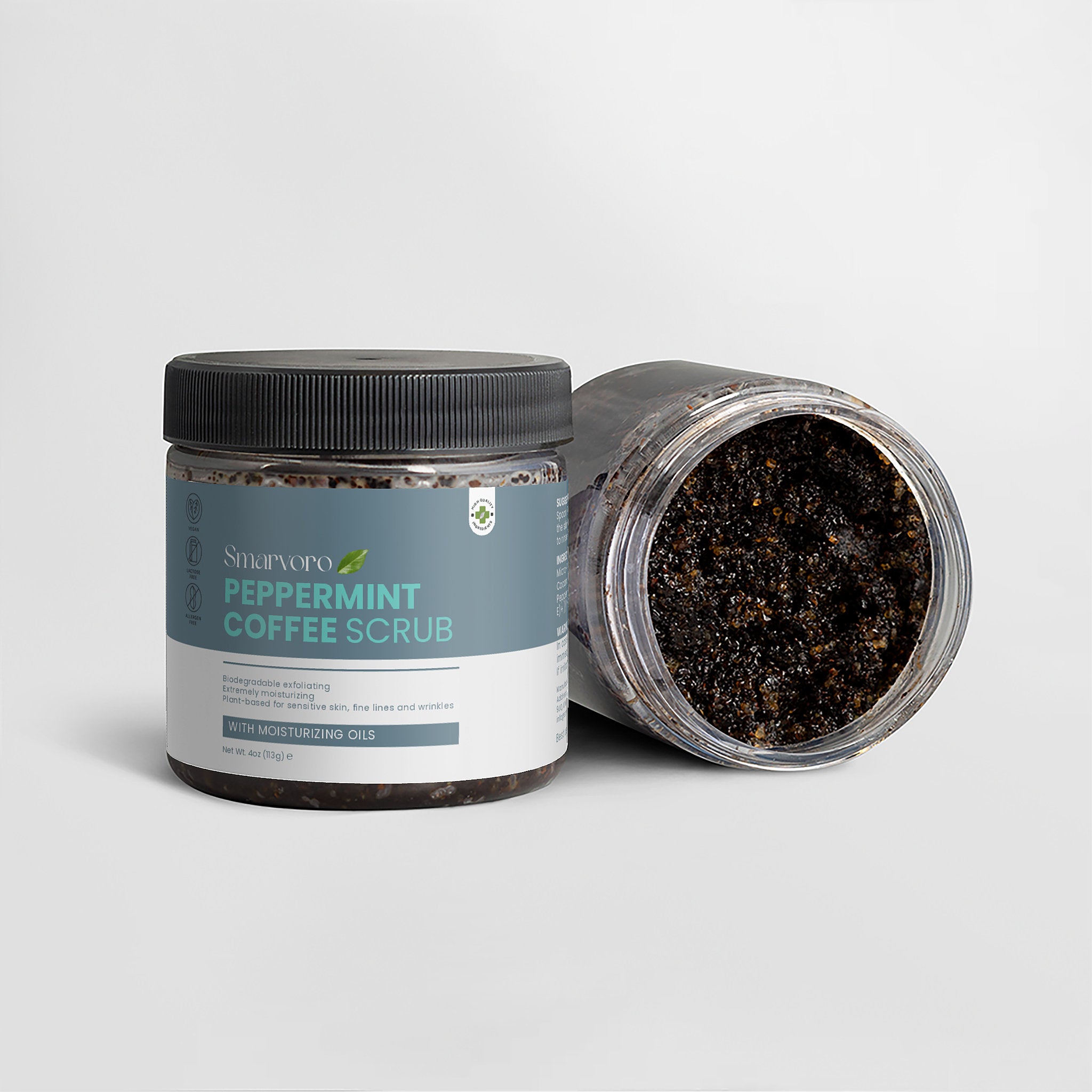 Peppermint Coffee Scrub