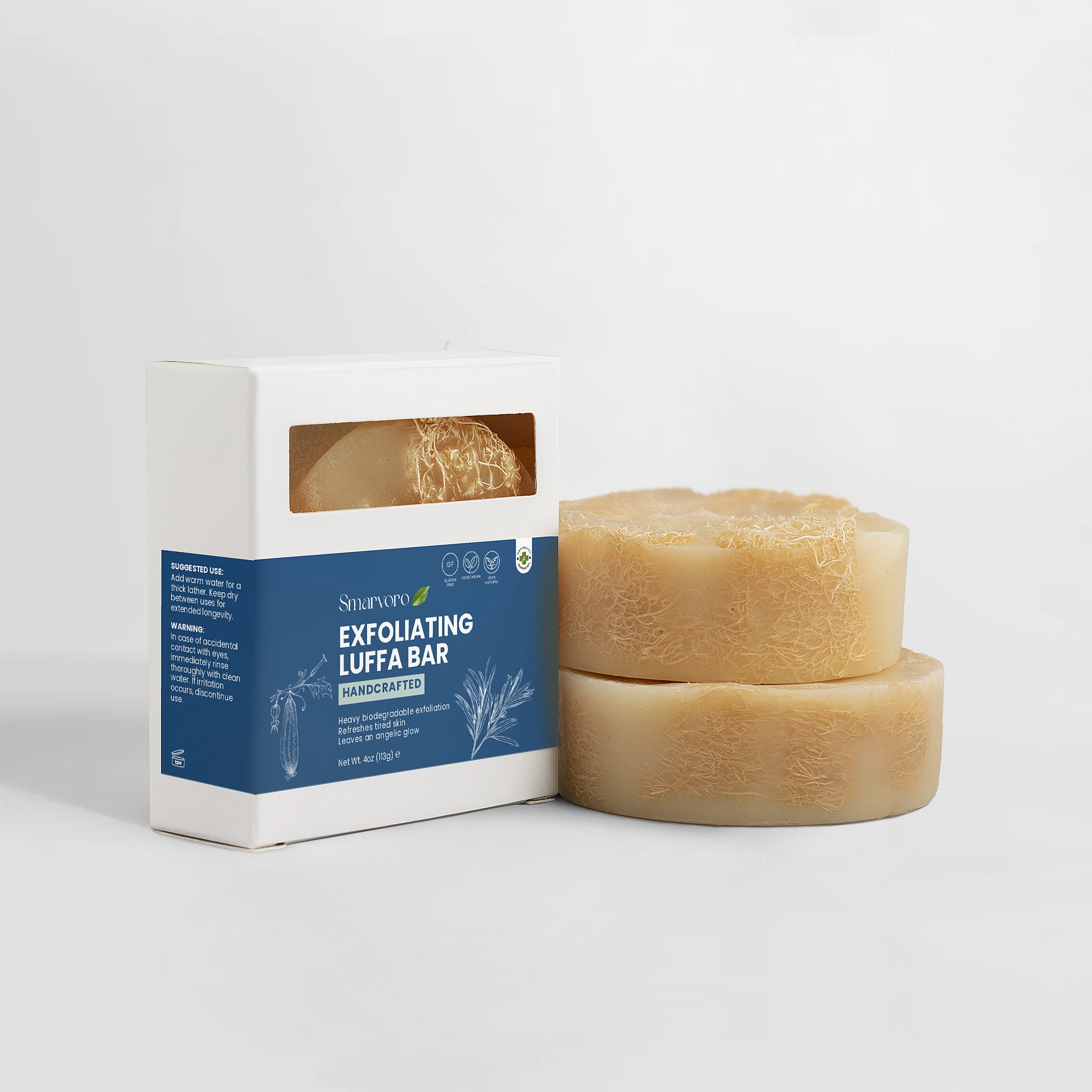 Exfoliating Luffa Bar