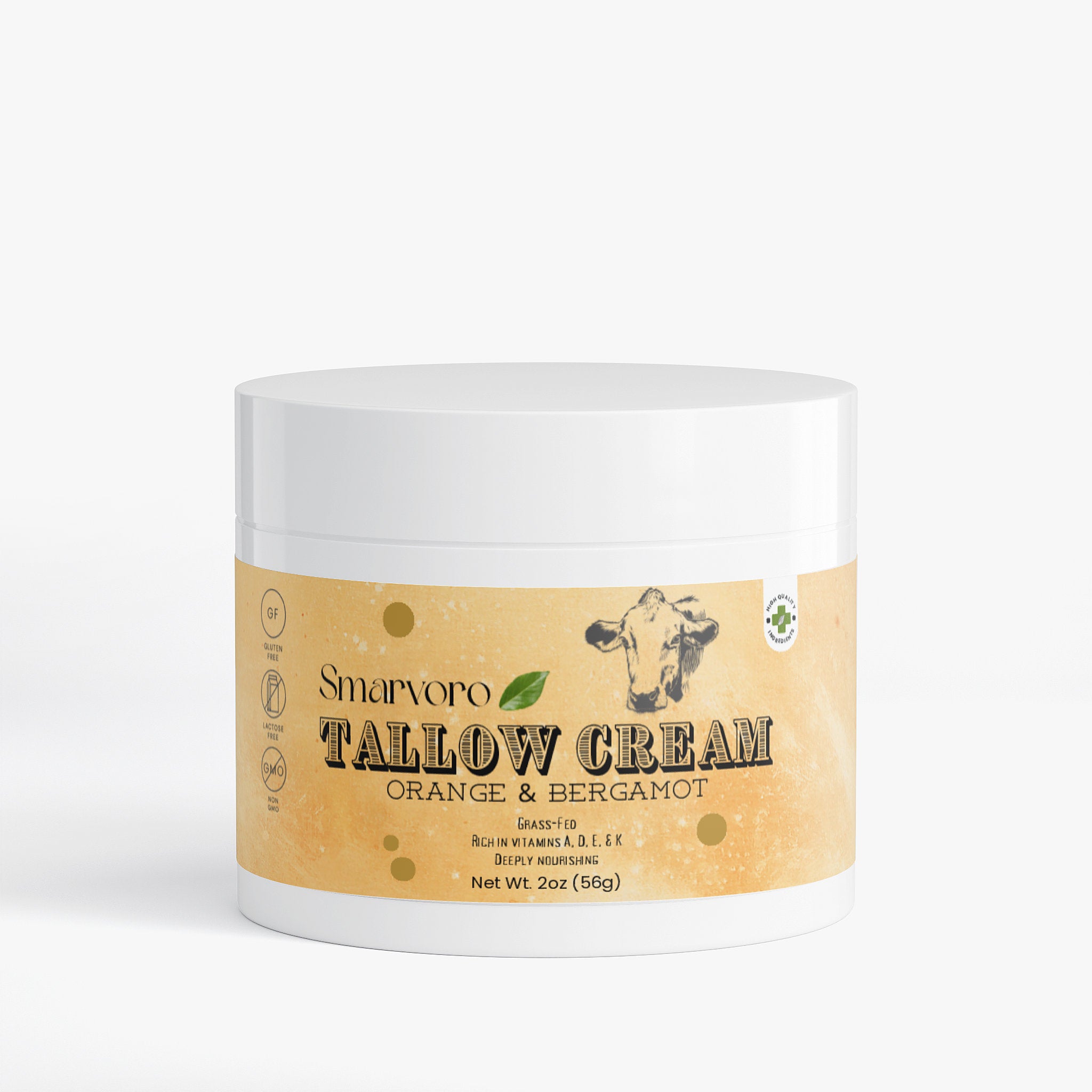 Tallow Cream Orange & Bergamot