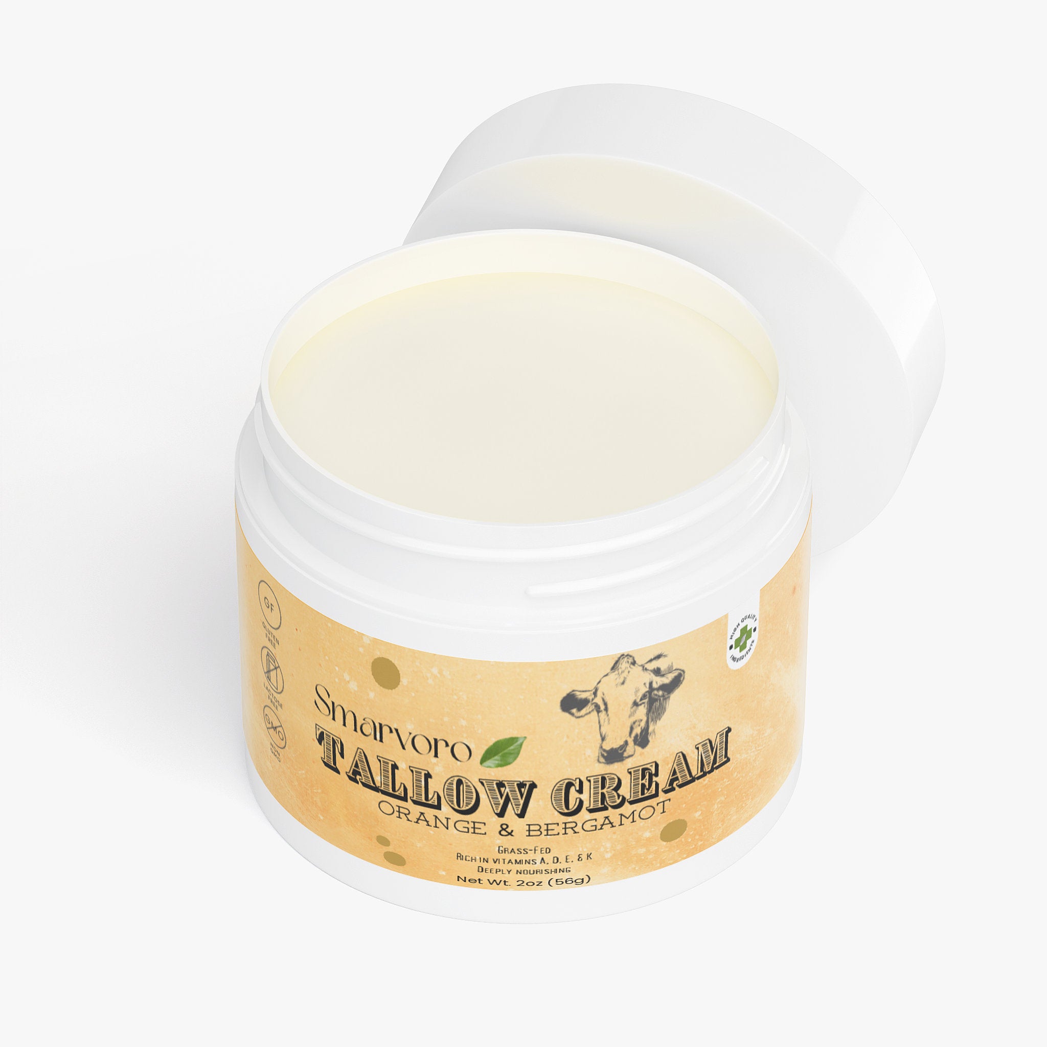 Tallow Cream Orange & Bergamot