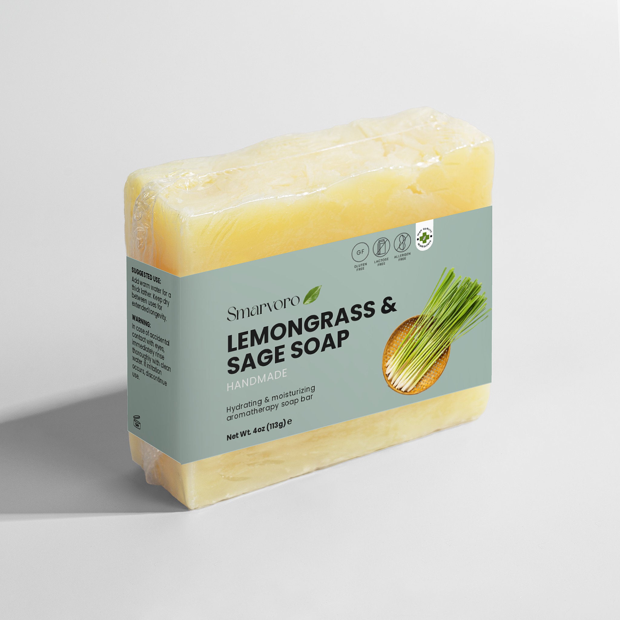 Lemongrass & Sage Soap