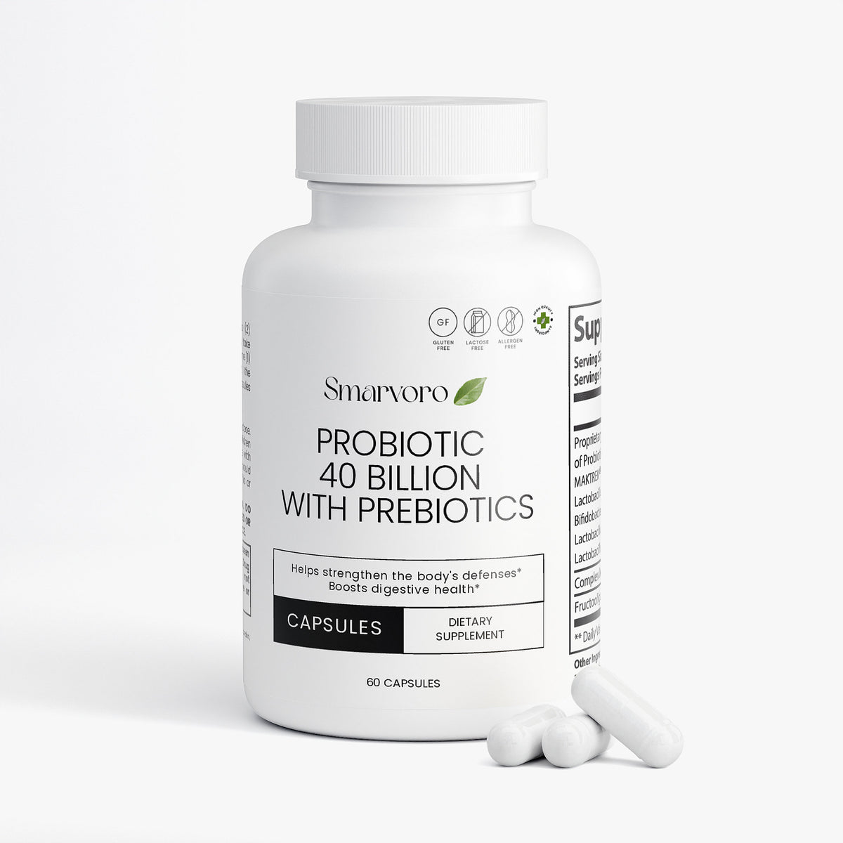Probiotic 40 Billion with Prebiotics