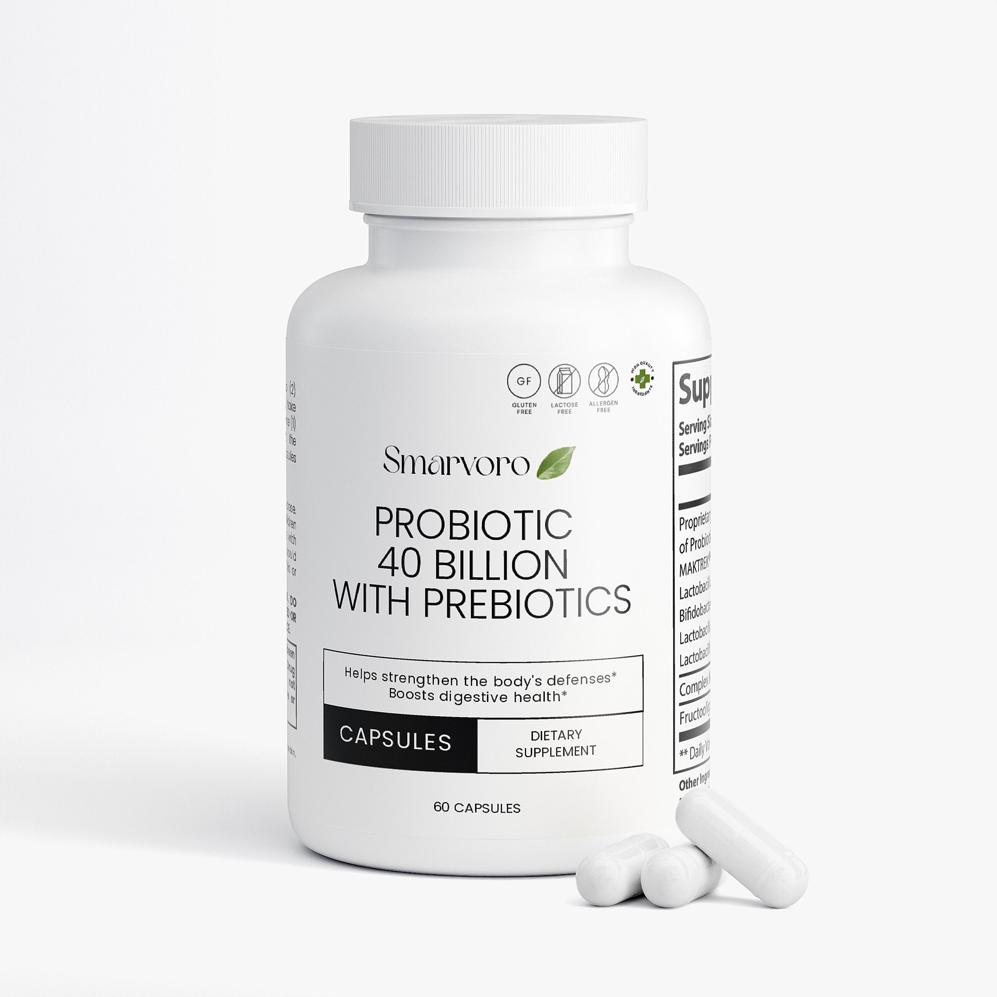 Probiotic 40 Billion with Prebiotics
