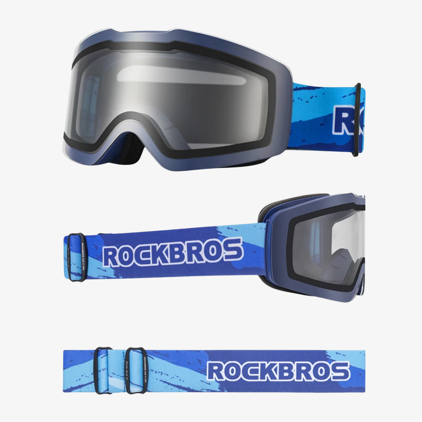 AlpineView Dual-Action Snow Goggles - ROCKBROS